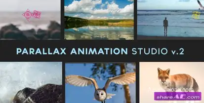 Videohive Parallax Animation Studio – After Effects Templates Video Displays template preview