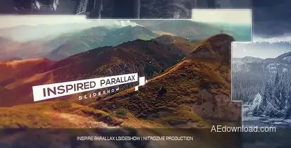 Parallax Intro Video Displays template preview