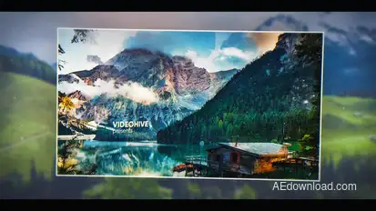 Parallax Picture Slideshow Video Displays template preview