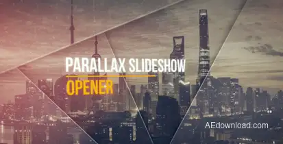 Parallax Slideshow Openers template preview