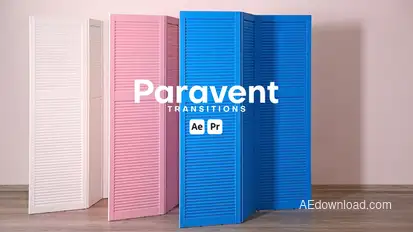 Paravent Transitions Elements template preview