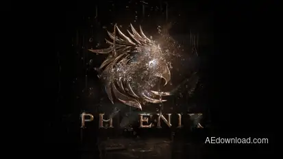 Particle Logo 2 Logo Stings template preview