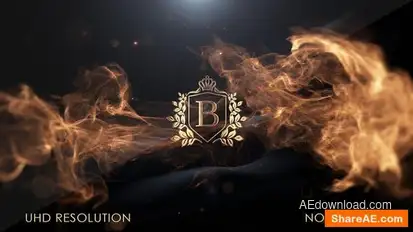 Particle Logo Logo Stings template preview