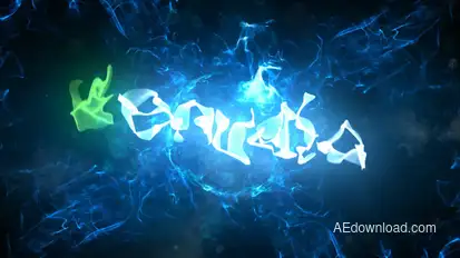 Particle Logo Reveal Openers template preview