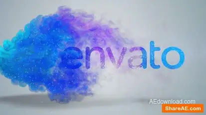 Particle Logo Reveal Logo Stings template preview