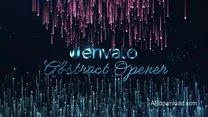 Particles Titles Titles template preview