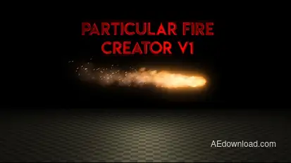Particular Fire Creator Elements template preview