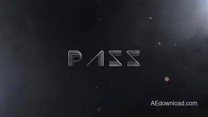 Pass | Trailer Titles Titles template preview