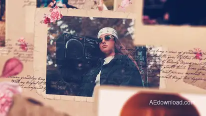 Peaceful Photo Slideshow Openers template preview