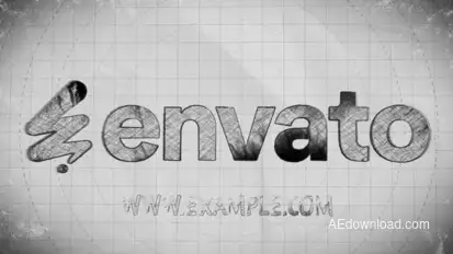 Pencil Logo Logo Stings template preview