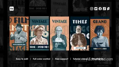 People Instagram Stories Product Promo template preview