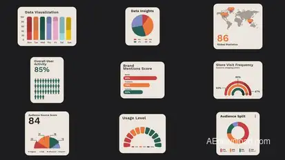 Percentage Infographic Logo Stings template preview