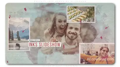 Perfect Inks Memories Slideshow Openers template preview