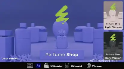 Perfume Shop Intro Logo Stings template preview