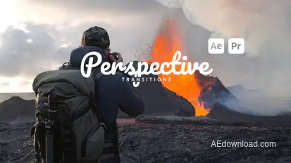 Perspective Transitions Elements template preview