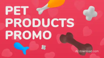 Pet Products Promo Product Promo template preview