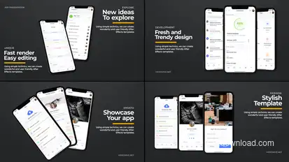 Phone 11 - App Promo Titles Product Promo template preview