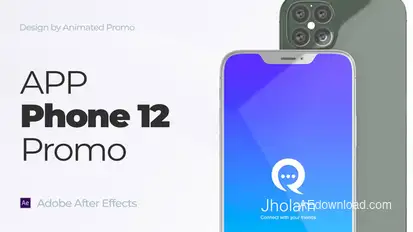 Phone 12 - App Promo Product Promo template preview