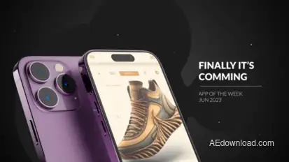 Phone 14 Pro App Presentation Mockup Product Promo template preview