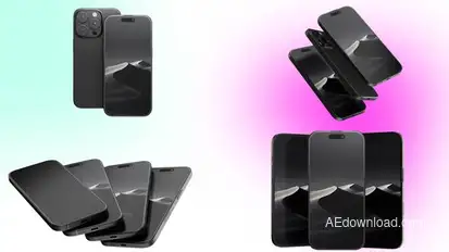 Phone 16 Pro Mocup 4K Product Promo template preview