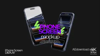 Phone 17 Mockup Screen Product Promo template preview