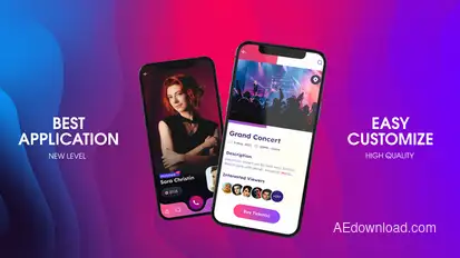 Phone App Promo 2 Product Promo template preview