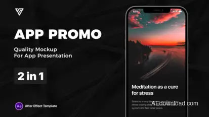 Phone App Promo | A15 Product Promo template preview