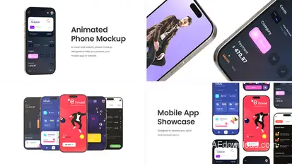 Phone App Promo Mockup Product Promo template preview
