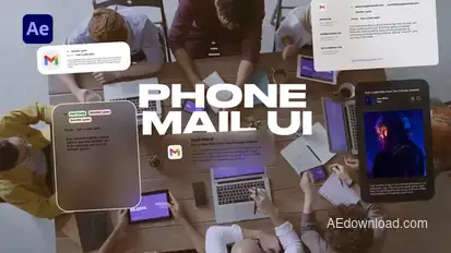 Phone Mail UI Titles template preview