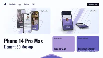 Phone Mockup Product Promo template preview