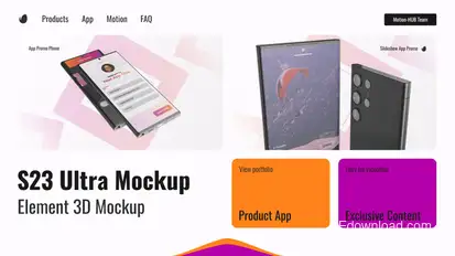 Phone Mockup Product Promo template preview
