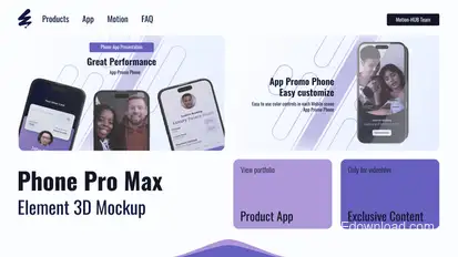 Phone Mockup Product Promo template preview