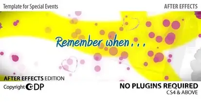 Photo Album Video Displays template preview