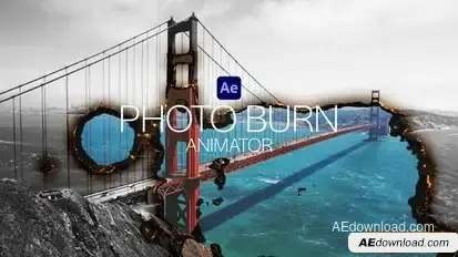 Photo Burn Animator Openers template preview