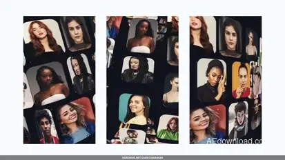 Photo Carousel Logo Stories Elements template preview