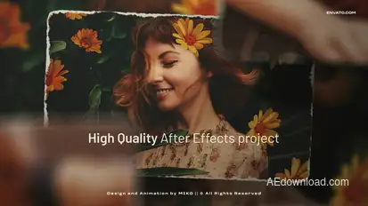 Photo Collage Slideshow Video Displays template preview