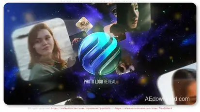 Photo Collection Logo Reveal Logo Stings template preview