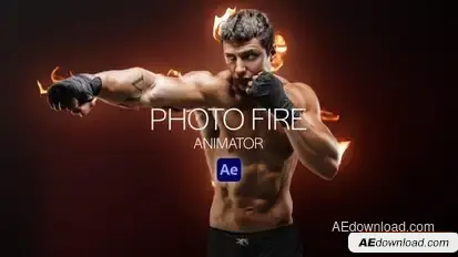 Photo Fire Animator Openers template preview