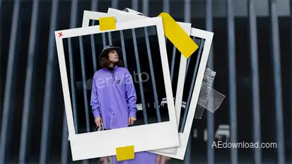 Photo Frames Transitions Elements template preview