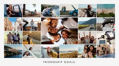 Photo Grid Video Template Elements template preview