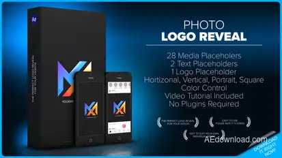 Photo Logo Reveal Logo Stings template preview