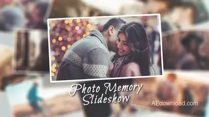 Photo Memory Slideshow Video Displays template preview