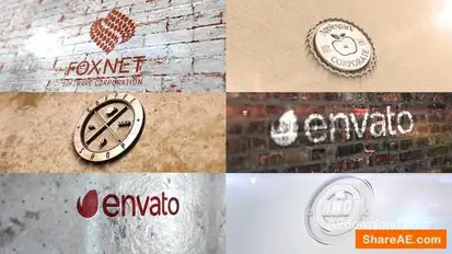 Photo Realistic Logo Mockup Pack 04 : Wall Pack Openers template preview