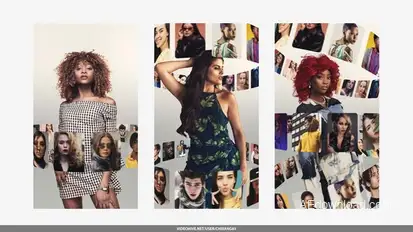 Photo Sequence Animation Stories Elements template preview