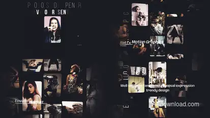 Photo Slide broadcast-packages template preview