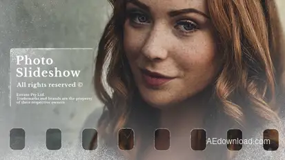 Photo Slideshow - Slideshow of Memories Video Displays template preview