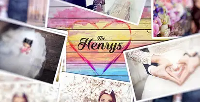 Photo Slideshow Video Displays template preview