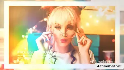 Photo Slideshow Beautiful Day Video Displays template preview