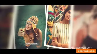 Photo Slideshow Openers template preview