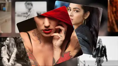 Photo Slideshow Video Displays template preview